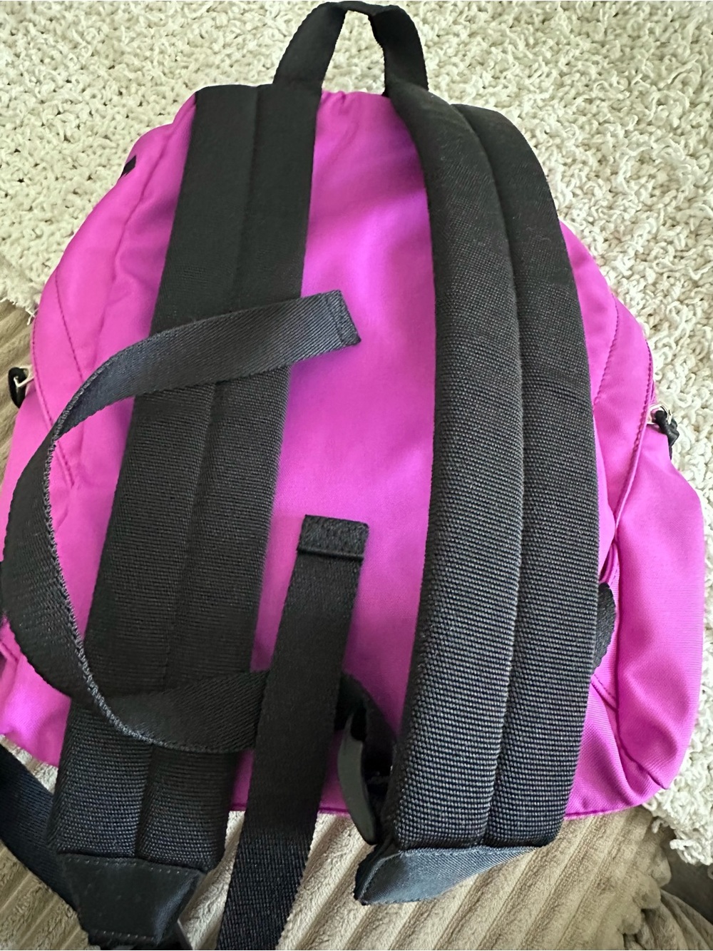 BALENCIAGA LOGO WHEEL SPORT NYLON PINK BACKPACK - Picture 11 of 11